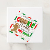 クリスマスクッキーありがとうギフトラベル フェイバータグ (インサイチュ)