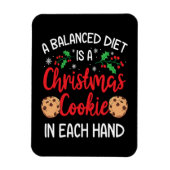 クリスマスクッキーおもしろいクリスマスホリデーギフト マグネット (縦)