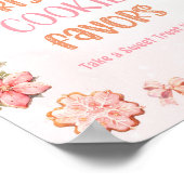 クリスマスクッキーが誕生日パーティーに好意 ポスター (角)