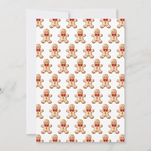 クリスマスクッキーとココアパーティー サンキューカード (裏面)