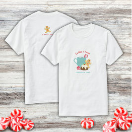 クリスマスクッキーとココア Tシャツ