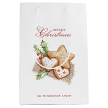 クリスマスクッキーとパインホワイト名前をカスタムする