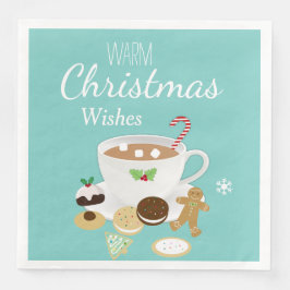 クリスマスクッキーとホットチョコレートの休日