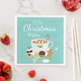 クリスマスクッキーとホットチョコレートの休日