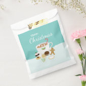 クリスマスクッキーとホットチョコレート フェイバーバッグ (封をした状態)