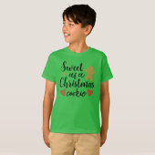 クリスマスクッキーのように甘い Tシャツ (正面フル)