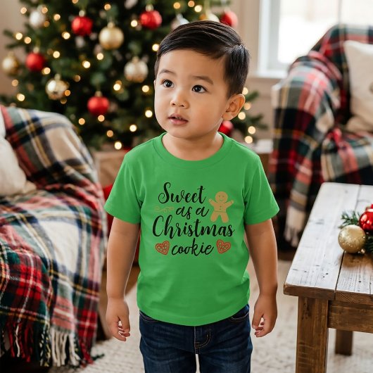 クリスマスクッキーのように甘い Tシャツ