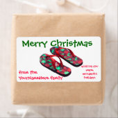 クリスマスクッキーのギフトラベル ラベル (インサイチュ)