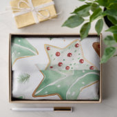 クリスマスクッキーのケーキジンジャーブレッドマンクリスマス 薄葉紙 (ギフト)