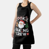 クリスマスクッキーの焼き方クルー ファミリークリスマス エプロン (インサイチュ)