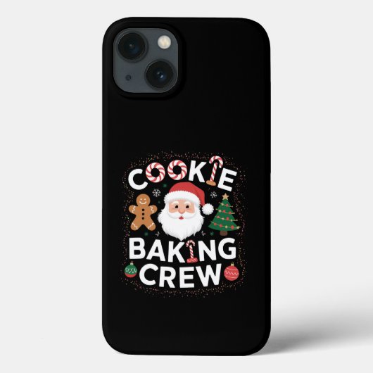 クリスマスクッキーの焼き方クルー ファミリークリスマス Case-Mate iPhoneケース (裏面)