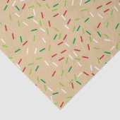 クリスマスクッキーの背景 薄葉紙 (詳細)