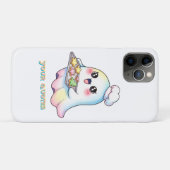 クリスマスクッキーを抱えた可愛い幽霊シェフ Case-Mate iPhoneケース (裏面(横))