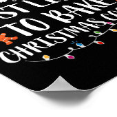 クリスマスクッキーを焼く可能性が最も高いファミリージャム ポスター (角)