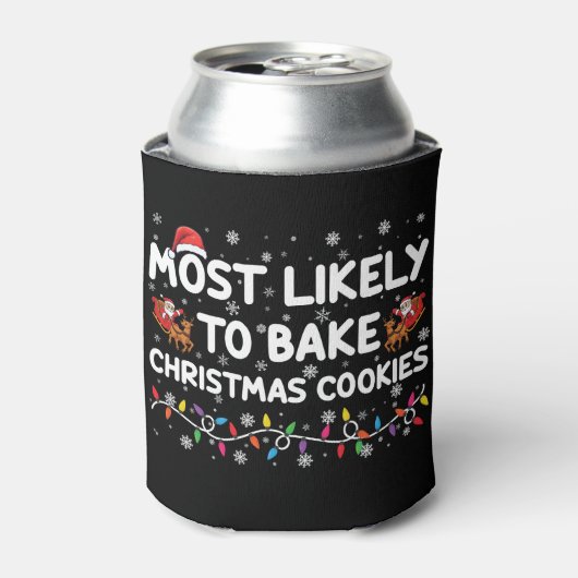 クリスマスクッキーを焼く確率No.1 クリスマスベーカリー 缶クーラー (缶正面)