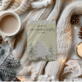 クリスマスクッキーカードパーソナライズされた、ギフトカード 招待状