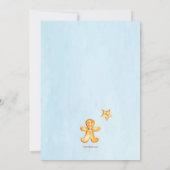 クリスマスクッキーガーランドクッキー交換 招待状 (裏面)