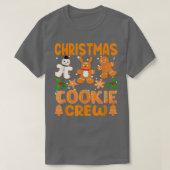 クリスマスクッキークルーベーキングチーム新しいクリスマスベーカーズ Tシャツ (デザイン正面)