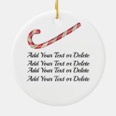 クリスマスクッキースワップセラミックオーナメント セラミックオーナメント (裏面)