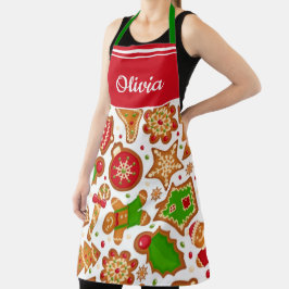 クリスマスクッキーフェスティバルホリデーベーキング エプロン