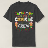 クリスマスクッキーベーキングクルーおもしろいパジャマスファミリー Tシャツ (デザイン正面)