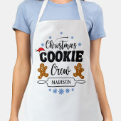 クリスマスクッキーベーキングクルーベーキングチーム エプロン