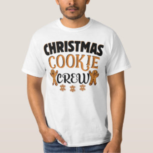 クリスマスクッキーベーキングクルーマッチングファミリー Tシャツ