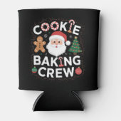 クリスマスクッキーベーキングクルー家族クリスマス 缶クーラー (正面)