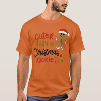 クリスマスクッキーベーキングクルーPajama, Gingerbread C Tシャツ