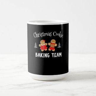 クリスマスクッキーベーキングチーム |ジンジャーブレッドマン コーヒーマグカップ