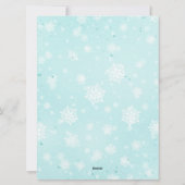 クリスマスクッキーホットココアパーティーの招待状 シーズンカード (裏面)