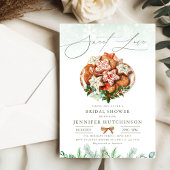 クリスマスクッキーホリデーブライダルシャワースウィートラブ 招待状