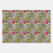 クリスマスクッキーラッピング紙セット ラッピングペーパーシート (正面3)