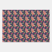 クリスマスクッキーラッピング紙セット ラッピングペーパーシート (正面2)