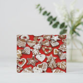 クリスマスクッキーレシピカード シーズンポストカード (スタンド正面)