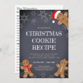 クリスマスクッキーレシピ (正面/裏面)