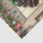 クリスマスクッキーヴィンテージホリデーベーキング 薄葉紙 (詳細)