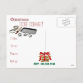 クリスマスクッキー交換はがき シーズンポストカード (裏面)