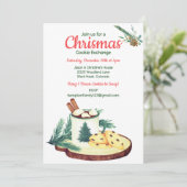 クリスマスクッキー交換ウィンターパーティー 招待状 (スタンド正面)