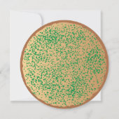 クリスマスクッキー交換パーティの招待状 招待状 (裏面)