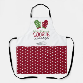 クリスマスクッキー交換パーティーオーブンミッツ休日 エプロン