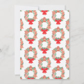 クリスマスクッキー交換パーティー 招待状 (裏面)