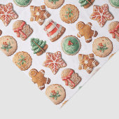 クリスマスクッキー交換レッドグリーンホリデー 薄葉紙 (詳細)