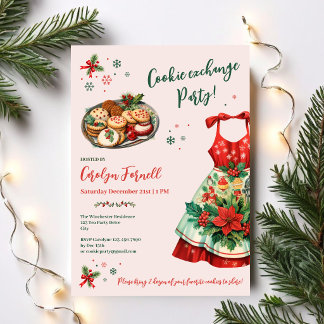 クリスマスクッキー交換会 招待状