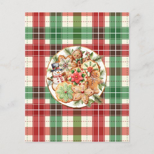 クリスマスクッキー交換投票カード チラシ (裏面)