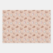 クリスマスクッキー交換 ラッピングペーパーシート (正面3)