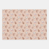 クリスマスクッキー交換 ラッピングペーパーシート (正面2)