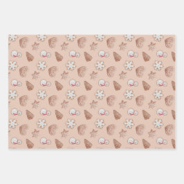 クリスマスクッキー交換 ラッピングペーパーシート