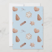 クリスマスクッキー交換 招待状 (裏面)