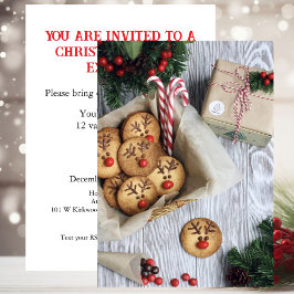 クリスマスクッキー交換 招待状